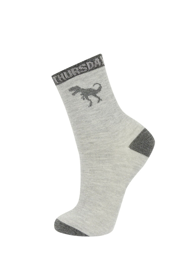 5 Pack Cotton Long Socks Boy