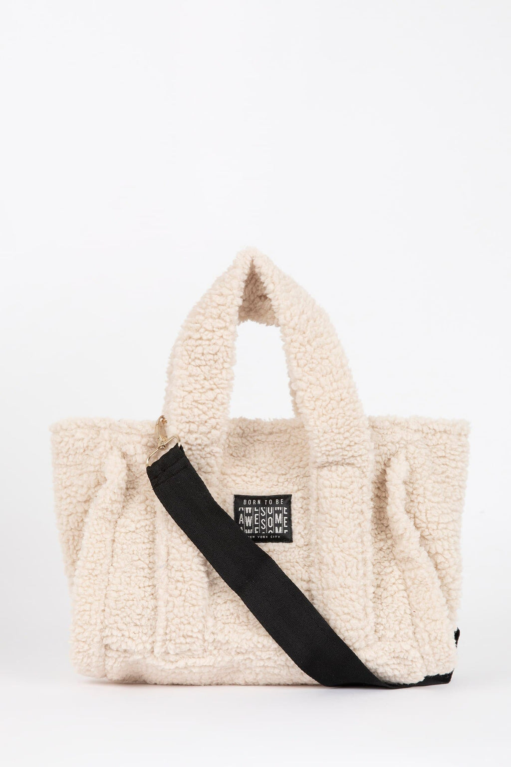 Women Printed Flat Plush Crossbody Bag