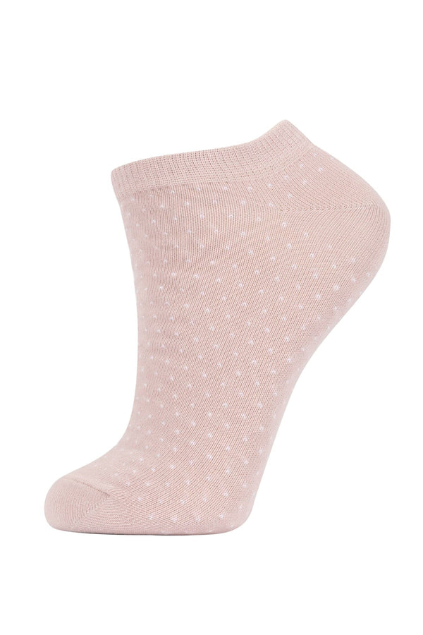 Women 5-Pack Cotton Booties Socks