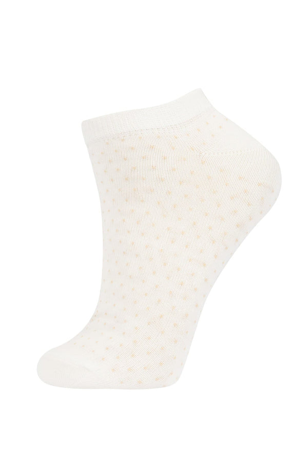 Women 5-Pack Cotton Booties Socks
